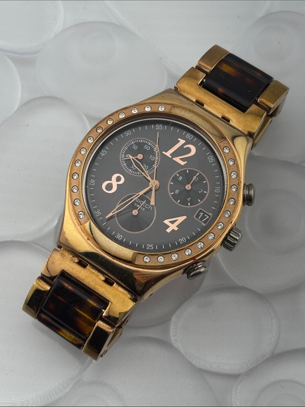 Swatch Watch - YCG404GC - DREAMNIGHT 14 ROSE